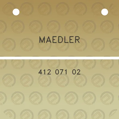 maedler-412-071-02