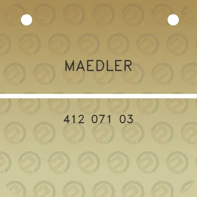 maedler-412-071-03