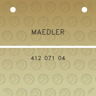 maedler-412-071-04