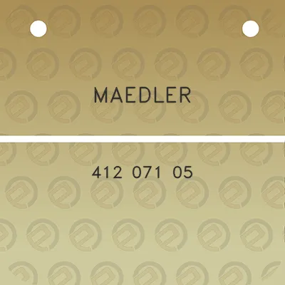 maedler-412-071-05