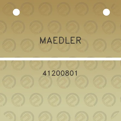 maedler-41200801