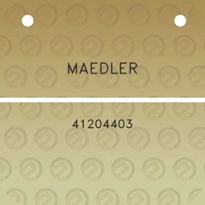 maedler-41204403