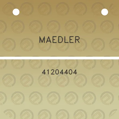 maedler-41204404