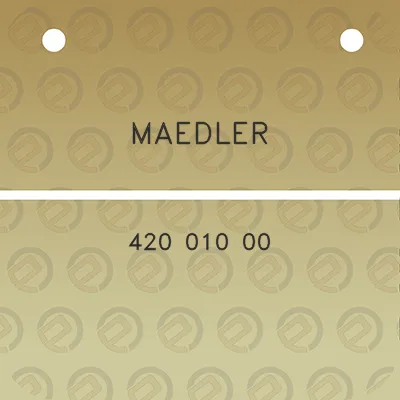 maedler-420-010-00