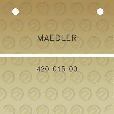 maedler-420-015-00