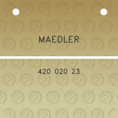 maedler-420-020-23