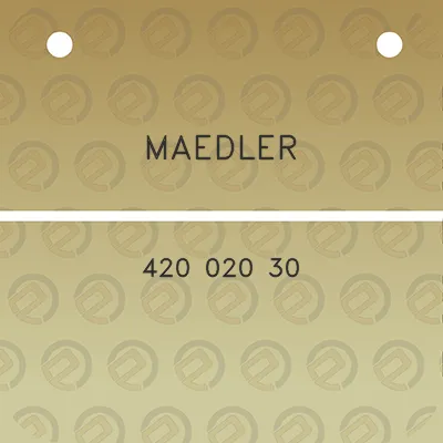 maedler-420-020-30