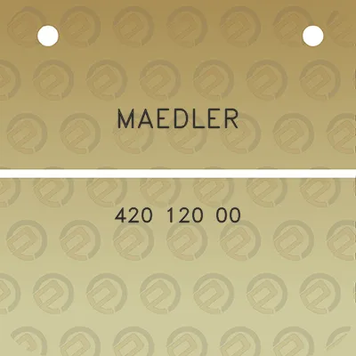 maedler-420-120-00