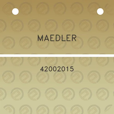 maedler-42002015