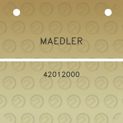 maedler-42012000