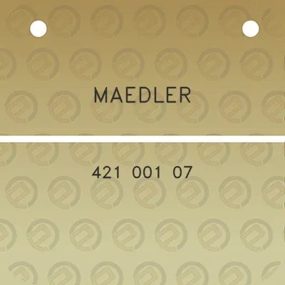 maedler-421-001-07