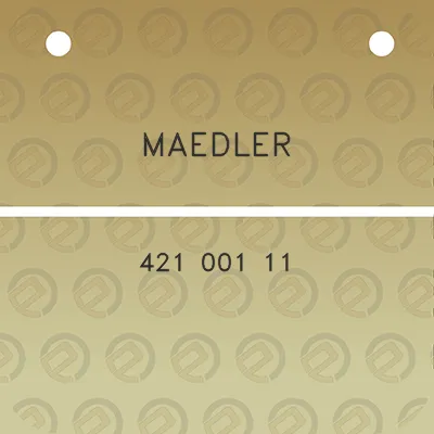 maedler-421-001-11