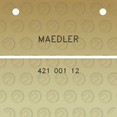 maedler-421-001-12