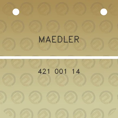 maedler-421-001-14