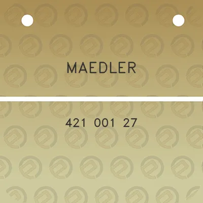 maedler-421-001-27