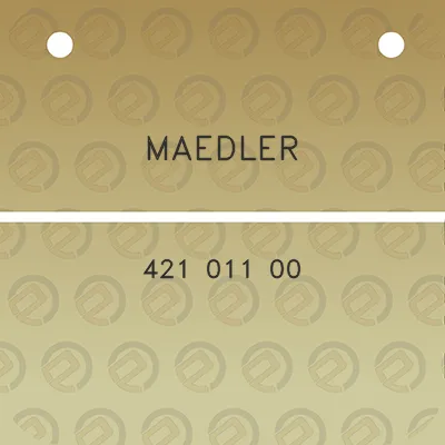 maedler-421-011-00