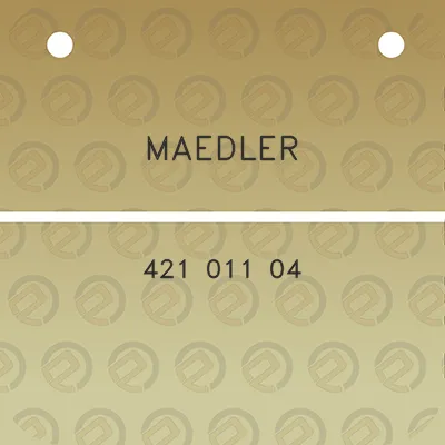 maedler-421-011-04