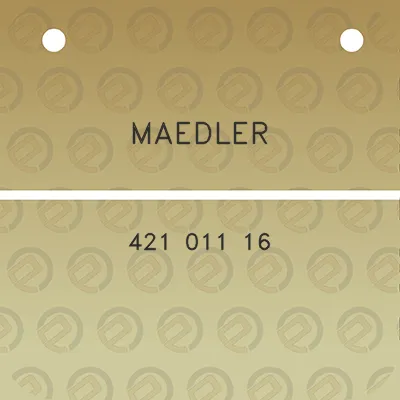 maedler-421-011-16