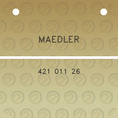 maedler-421-011-26