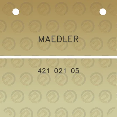 maedler-421-021-05