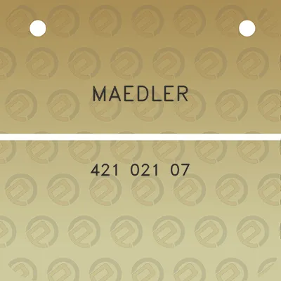 maedler-421-021-07