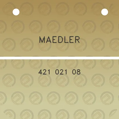 maedler-421-021-08