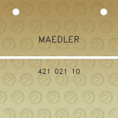 maedler-421-021-10