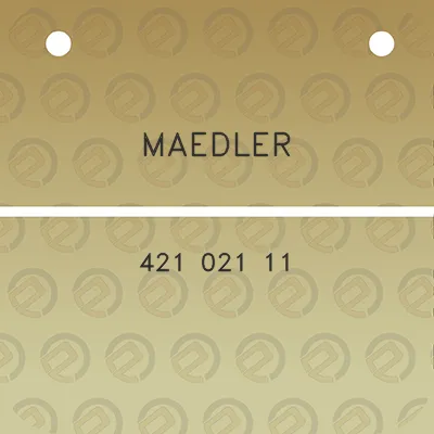 maedler-421-021-11