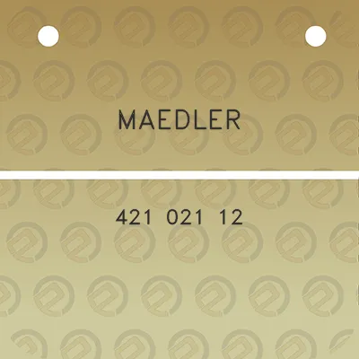 maedler-421-021-12