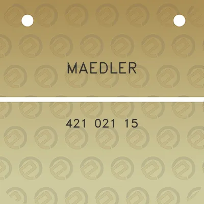 maedler-421-021-15