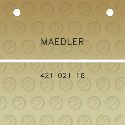 maedler-421-021-16