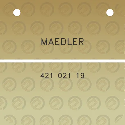 maedler-421-021-19