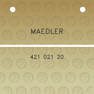 maedler-421-021-20