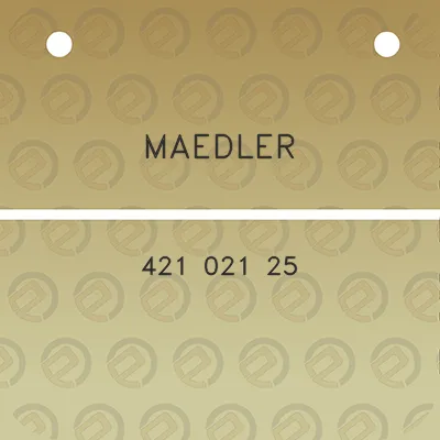 maedler-421-021-25