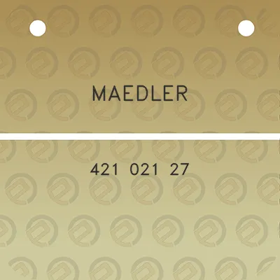 maedler-421-021-27