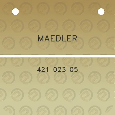 maedler-421-023-05