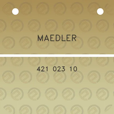 maedler-421-023-10