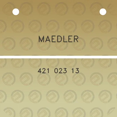 maedler-421-023-13