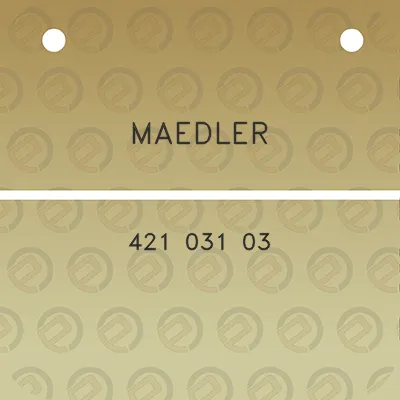 maedler-421-031-03