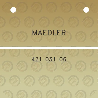 maedler-421-031-06