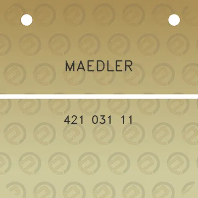 maedler-421-031-11