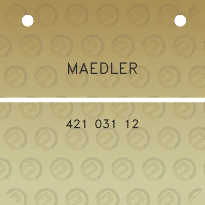 maedler-421-031-12