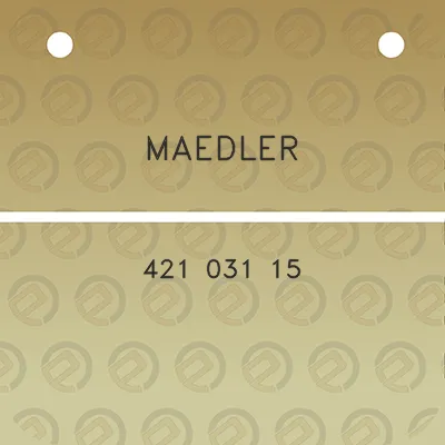 maedler-421-031-15