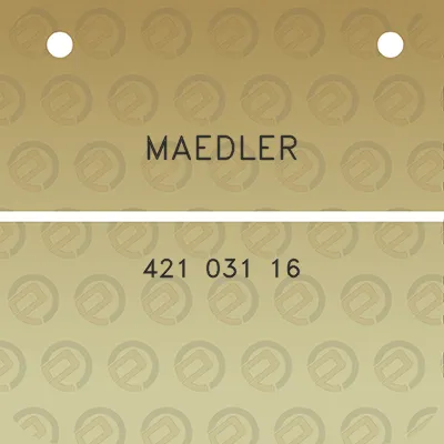 maedler-421-031-16