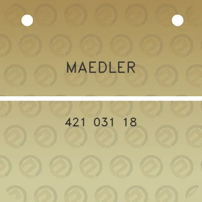 maedler-421-031-18