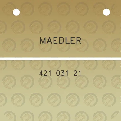 maedler-421-031-21