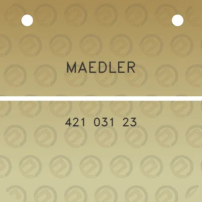 maedler-421-031-23