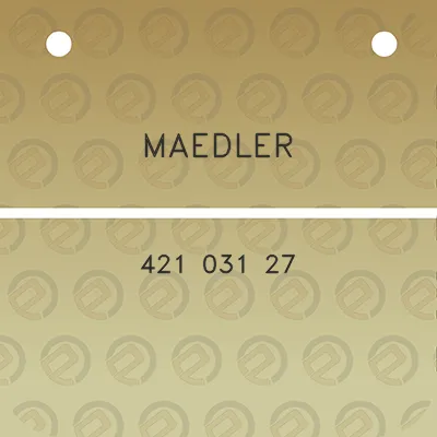 maedler-421-031-27