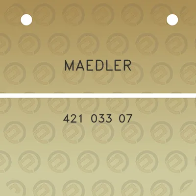 maedler-421-033-07