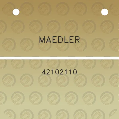 maedler-42102110